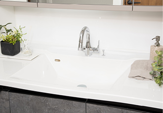 アクリル人造大理石フラットカウンター