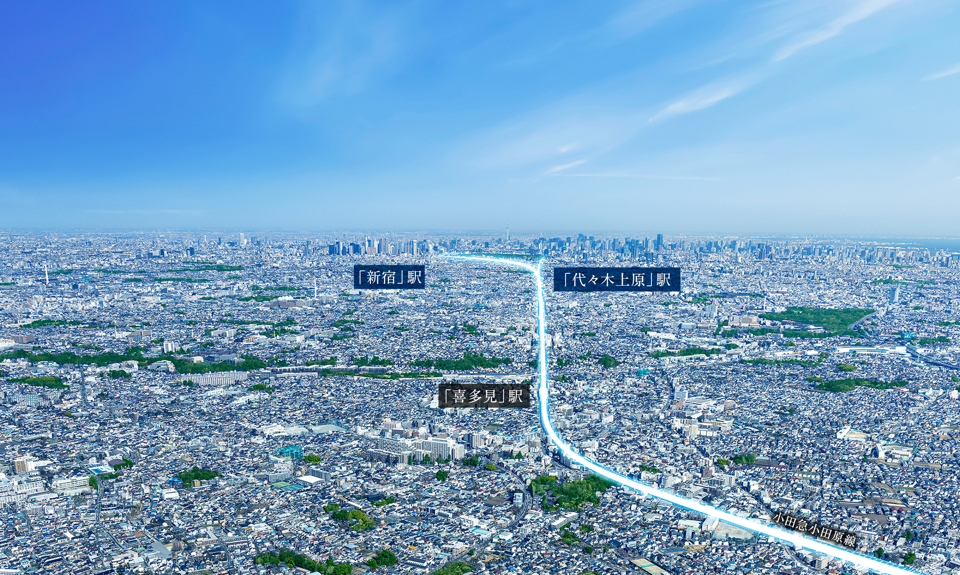 現地周辺航空写真