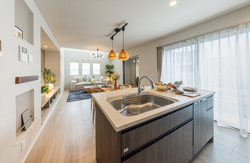 LIVING DINING KITCHEN