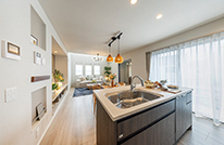 LIVING DINING KITCHEN