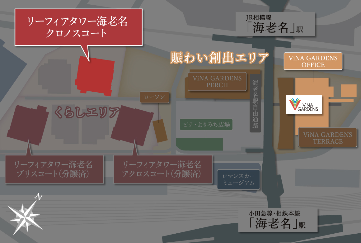 ViNA GARDENS開発概念図