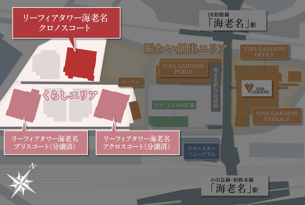ViNA GARDENS開発概念図