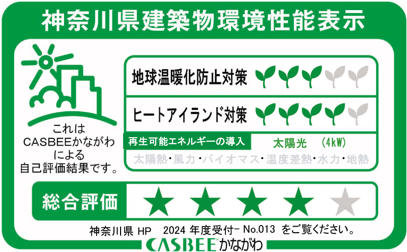 神奈川県建築物環境性能表示