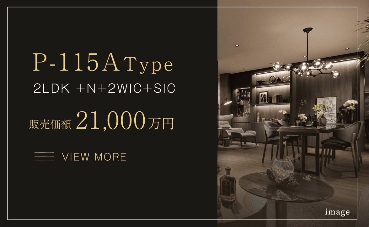 P-115A Type 3LDK +2WIC+SIC+N