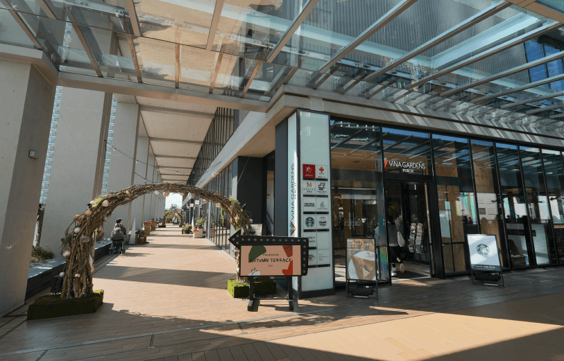 2022年 ビナガーデンズパーチ開業