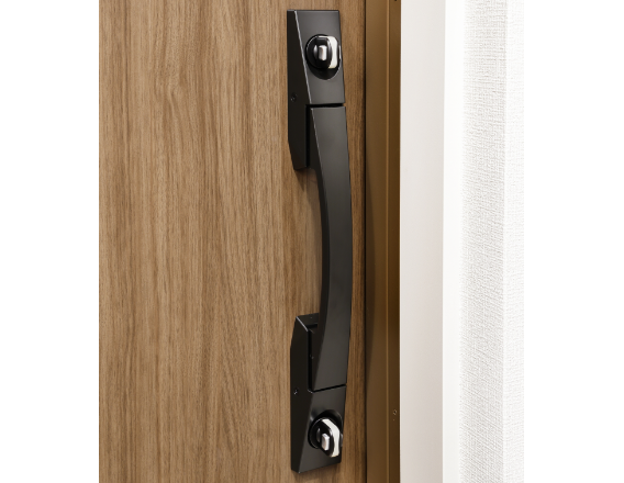 防犯性を高めるダブルロック