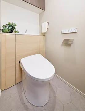 ウォシュレット一体型トイレ