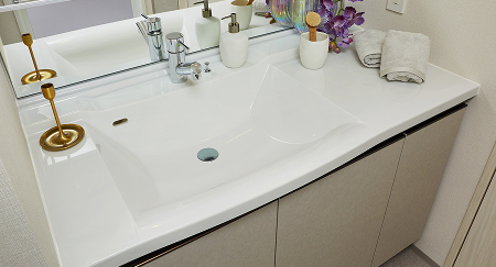 ボウル一体型カウンター