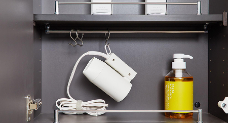 ドライヤーフック