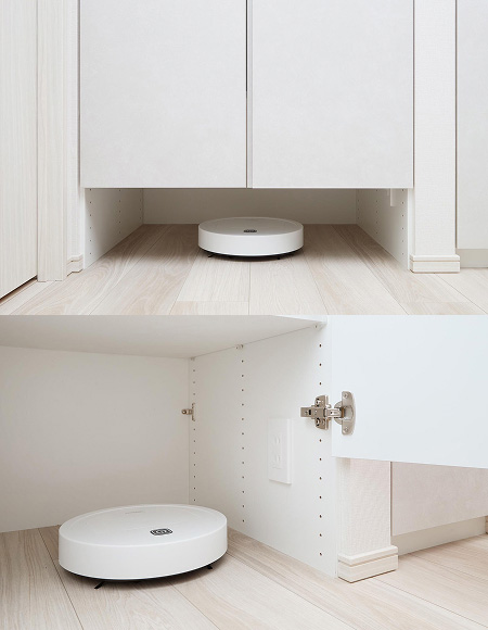 お掃除ロボット対応収納