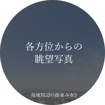 各方位からの眺望写真