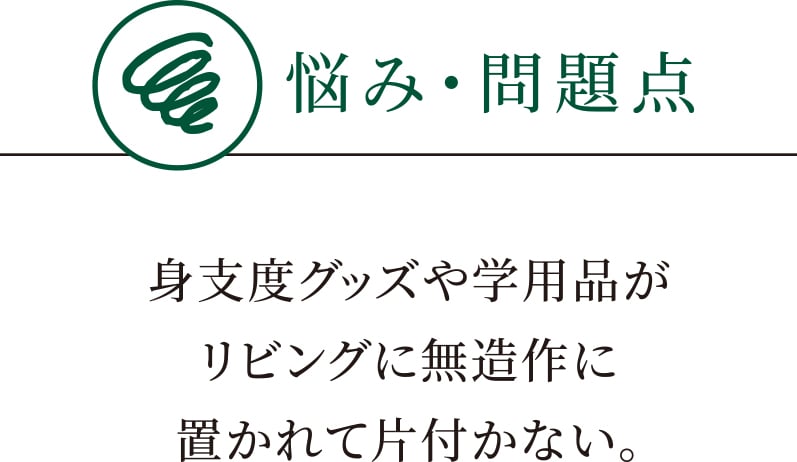 悩み・問題点