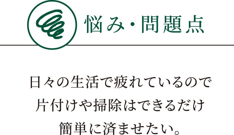 悩み・問題点